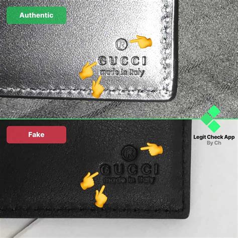 gucci portemonnaie fake erkennen|Gucci wallet stitching.